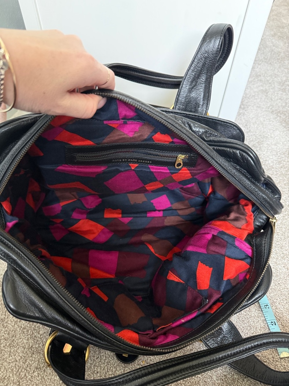 Marc Jacobs Bombay black leather satchel - Picture 7 of 11